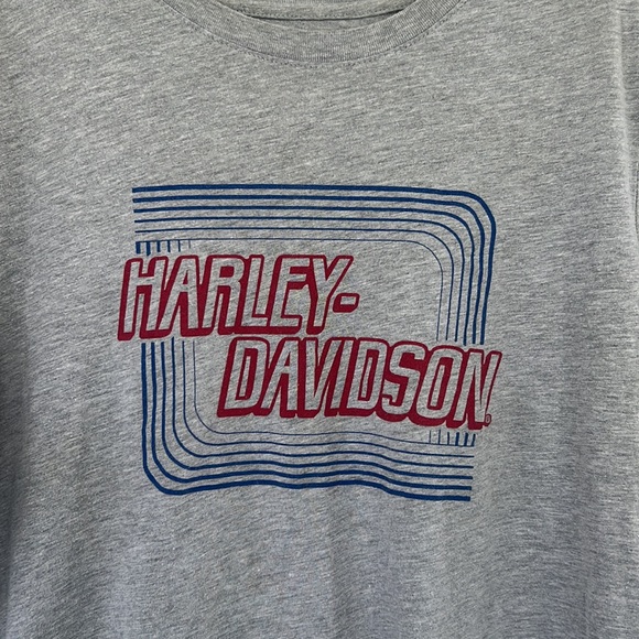 Harley Davidson basic gray Tee size XL - Picture 2 of 10
